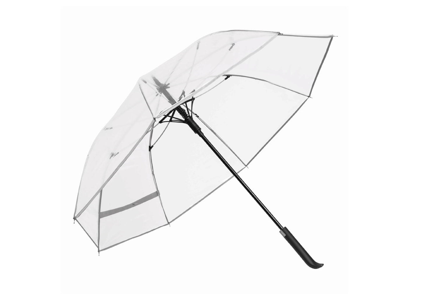 Parapluie automatique transparent Ø103cm