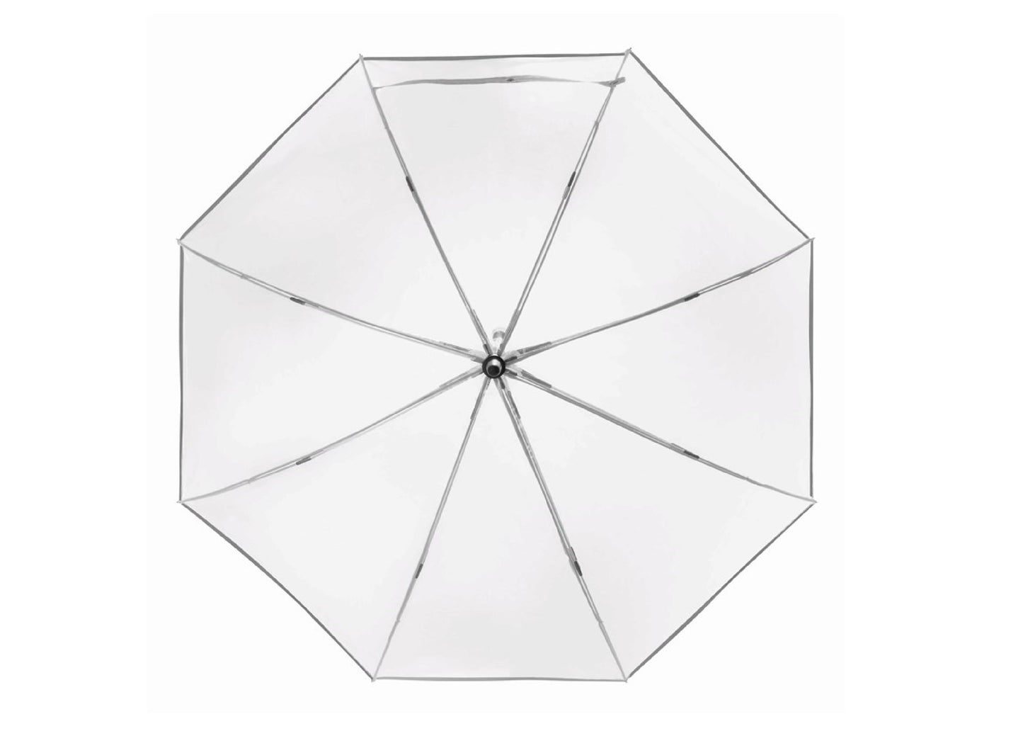 Parapluie automatique transparent Ø103cm
