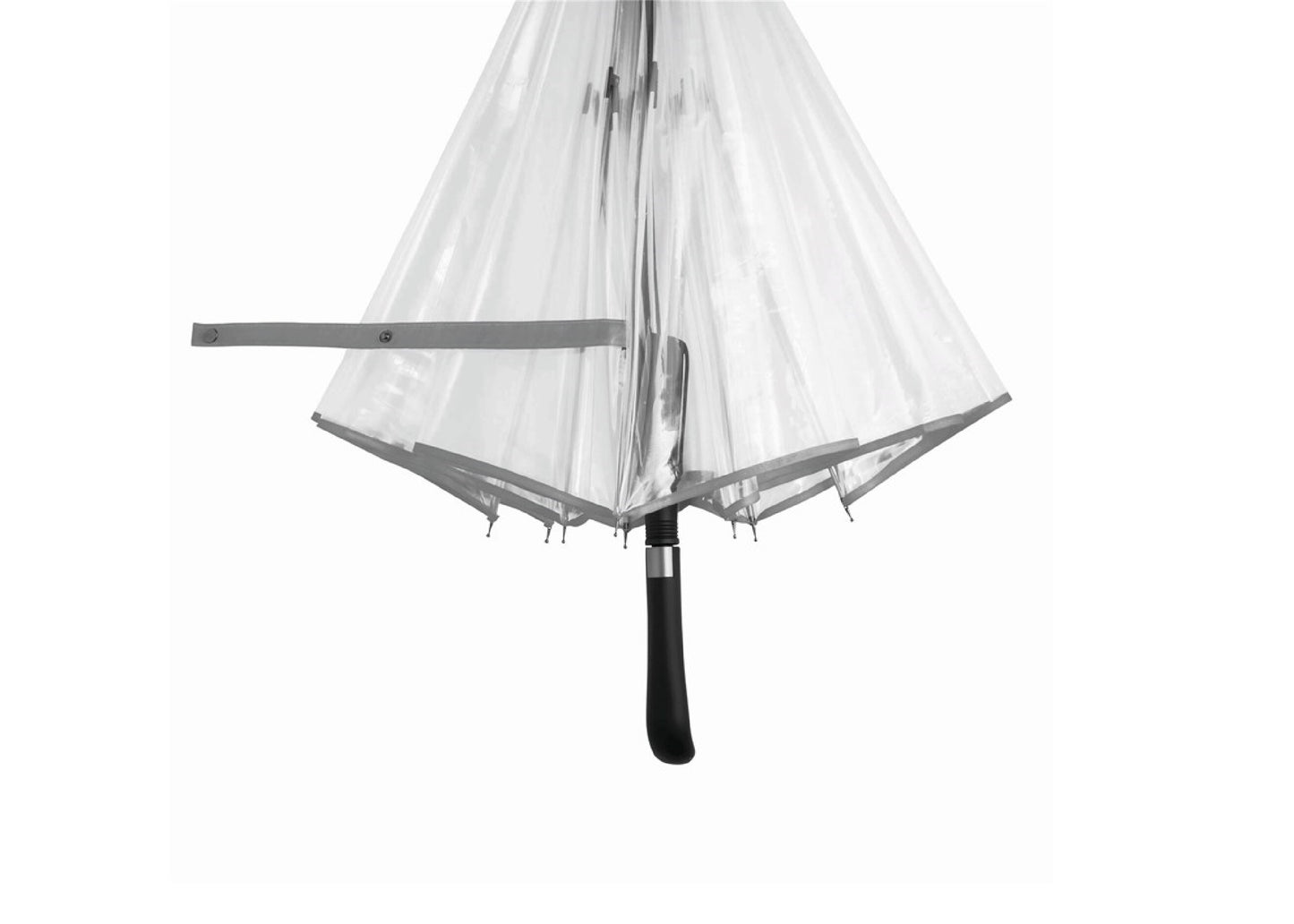 Parapluie automatique transparent Ø103cm