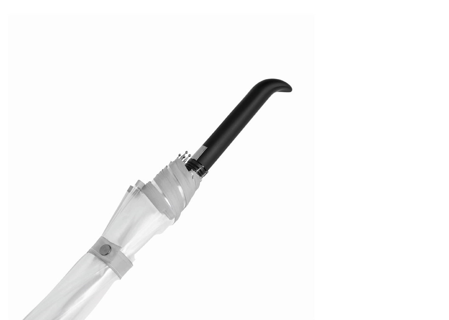 Parapluie automatique transparent Ø103cm