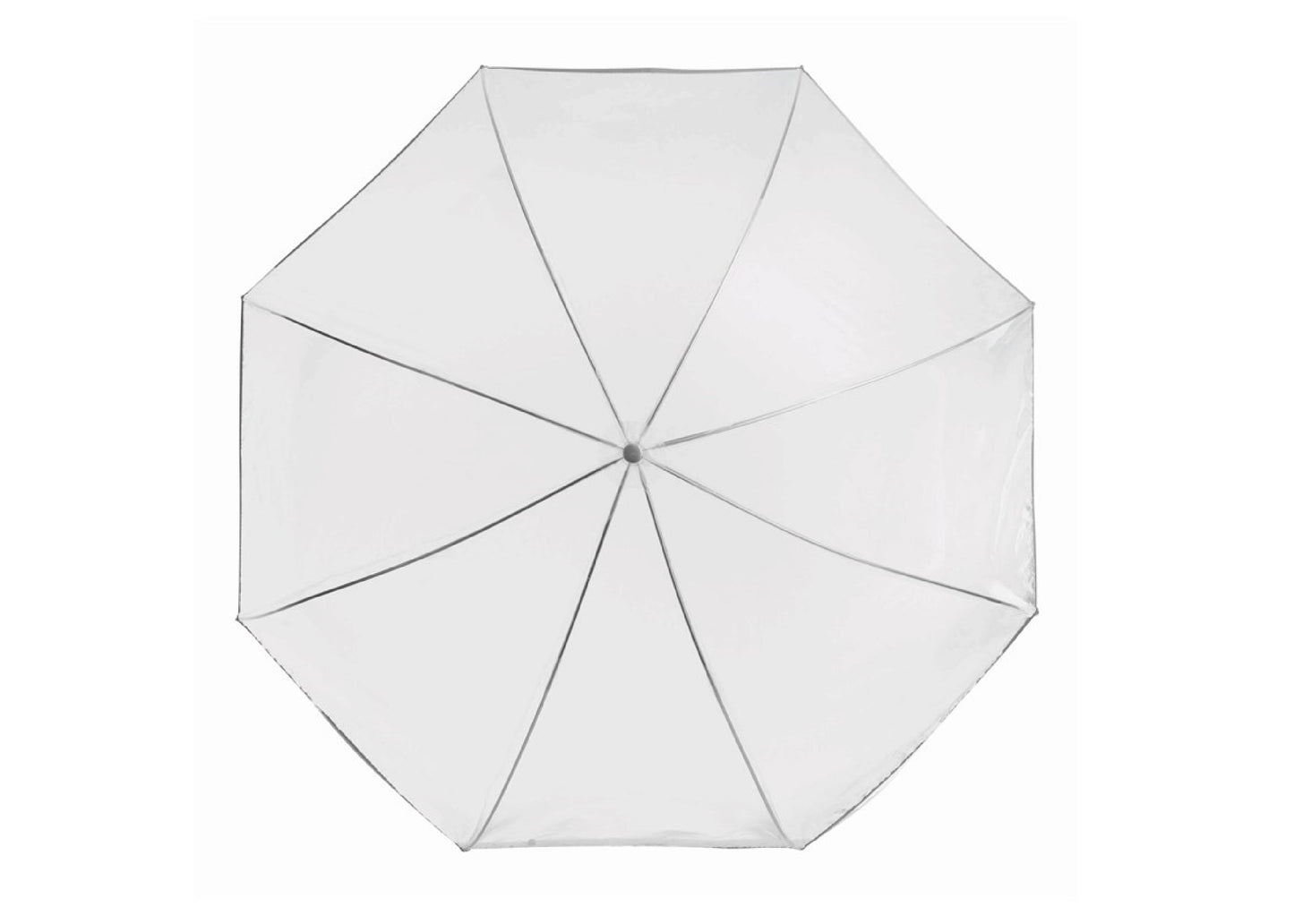Parapluie cloche transparent Ø101cm