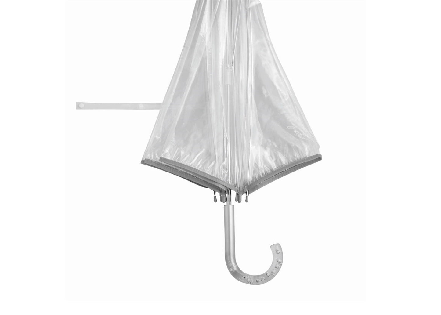 Parapluie cloche transparent Ø101cm