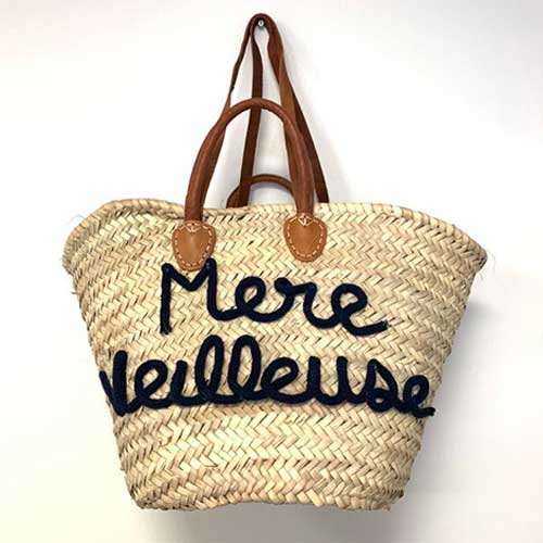Panier de plage personnalisé