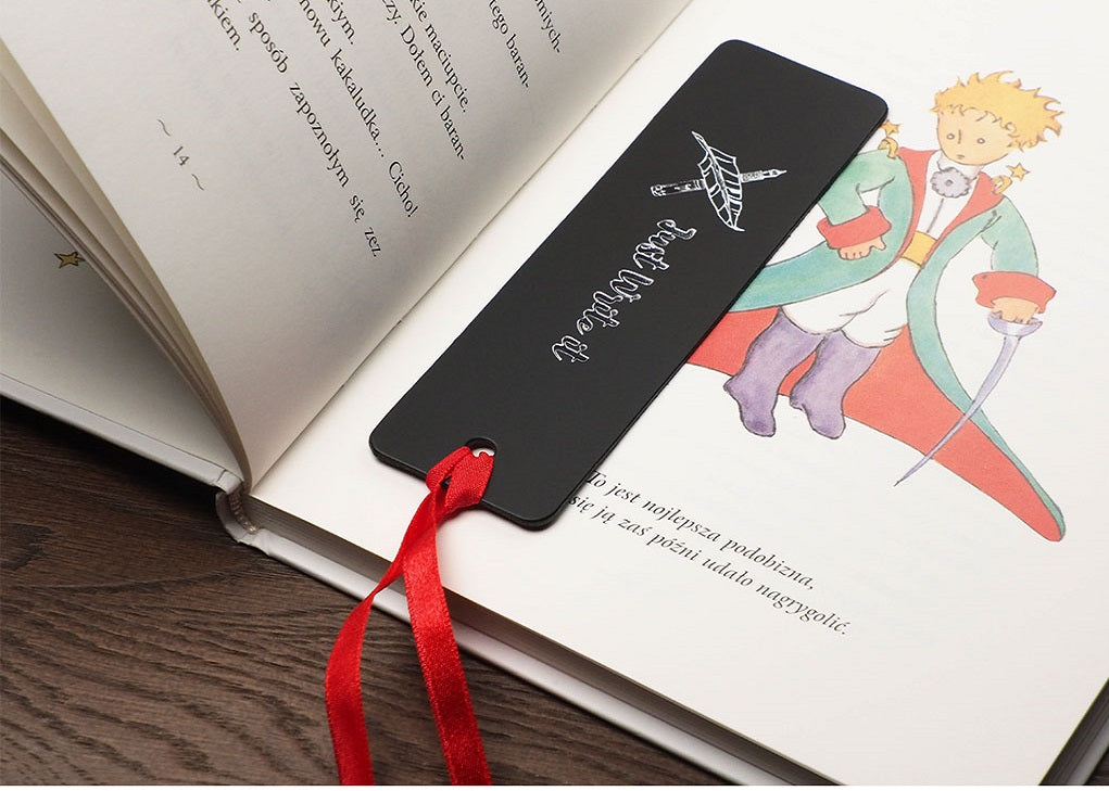 Marque page en cuir personnalisé