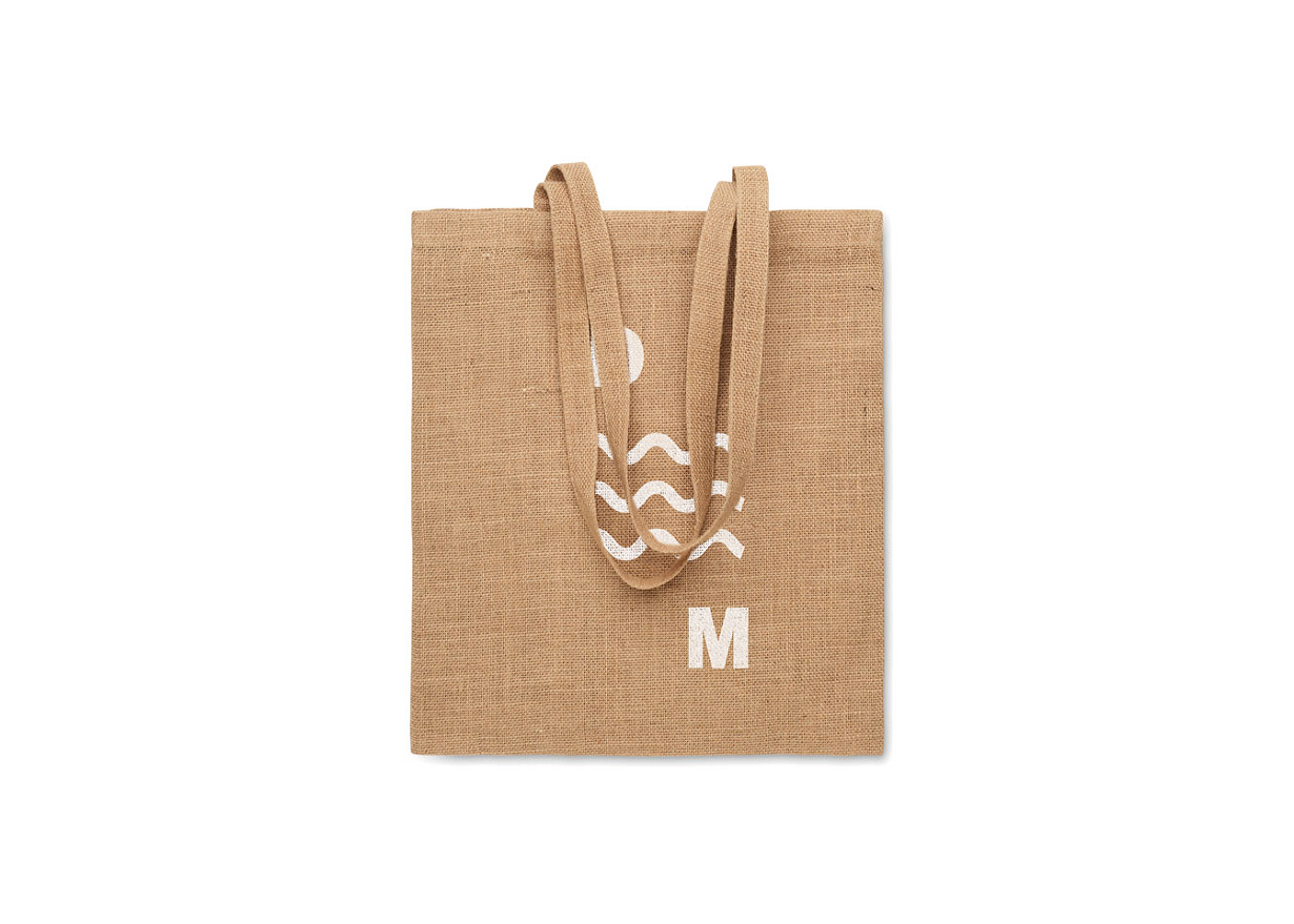 Tote bag en jute personnalisé