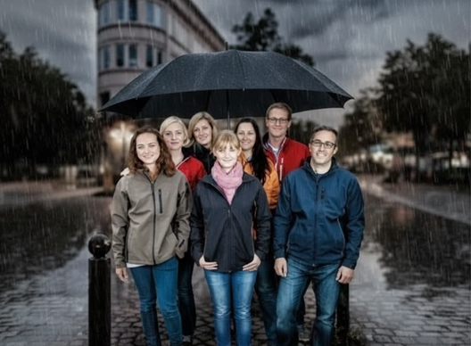 Grand Parapluie personnalisé Ø183cm