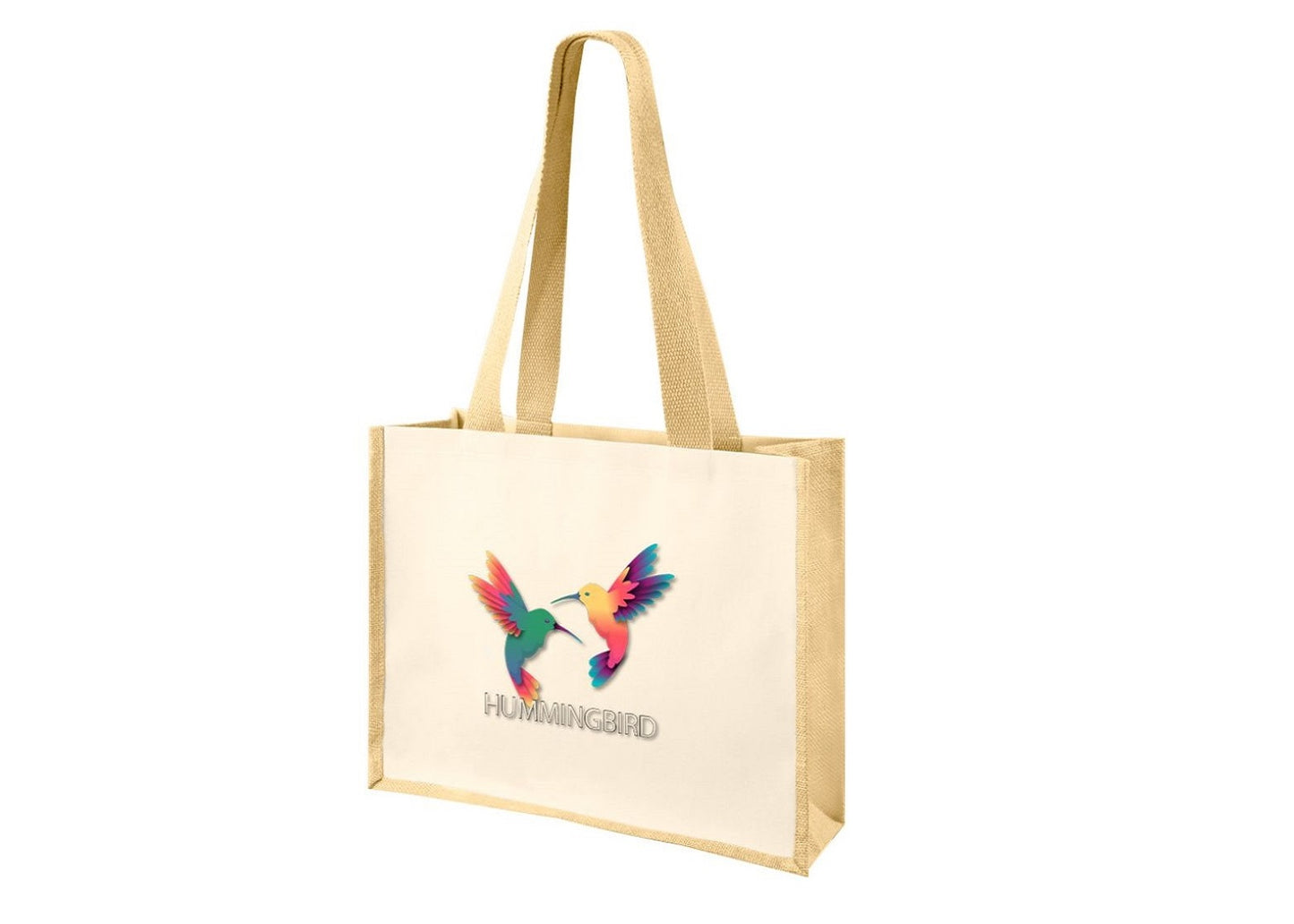 Sac en coton laminé personnalisé