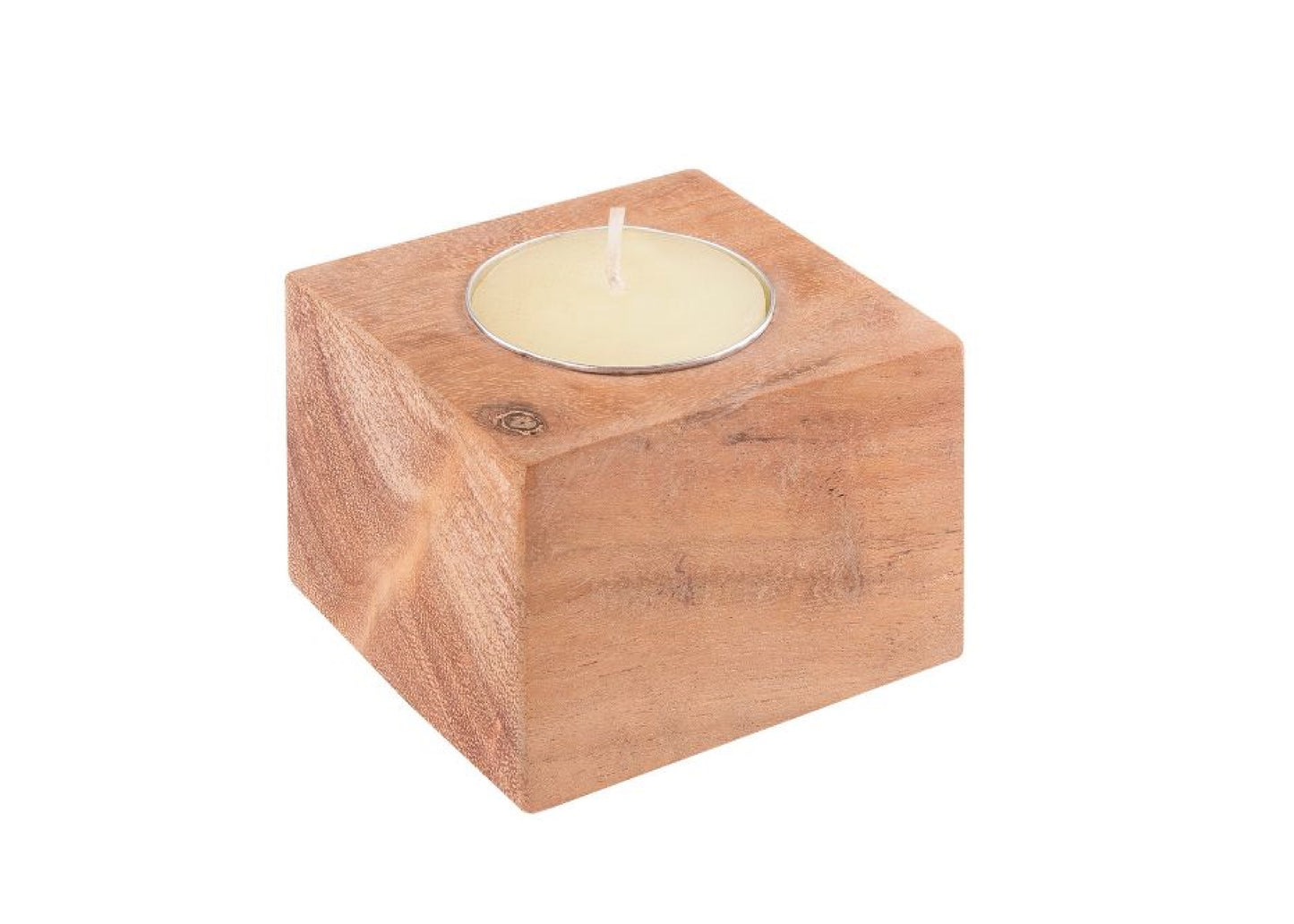 Bougeoir en bois personnalisé