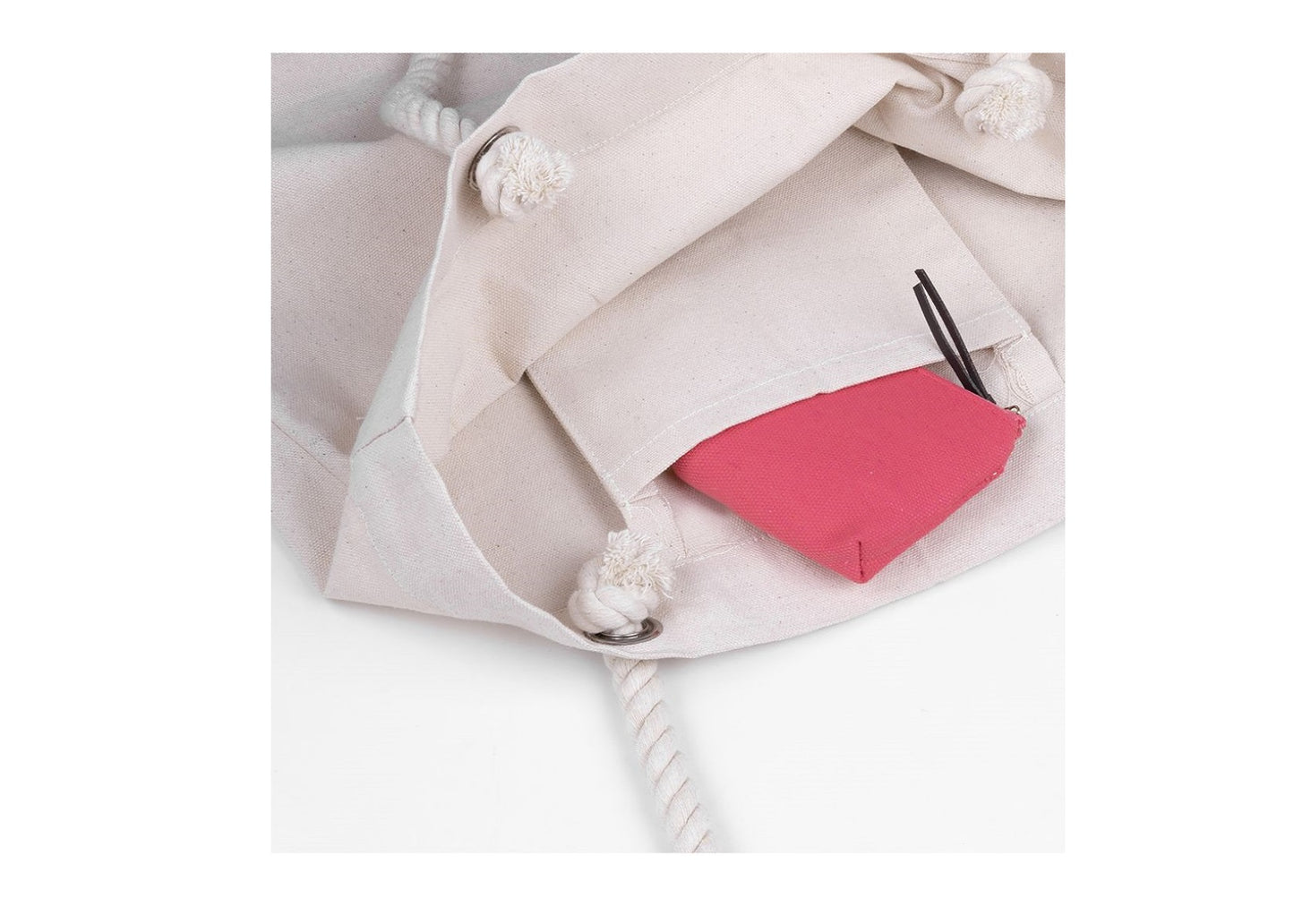 Sac en coton naturel personnalisé