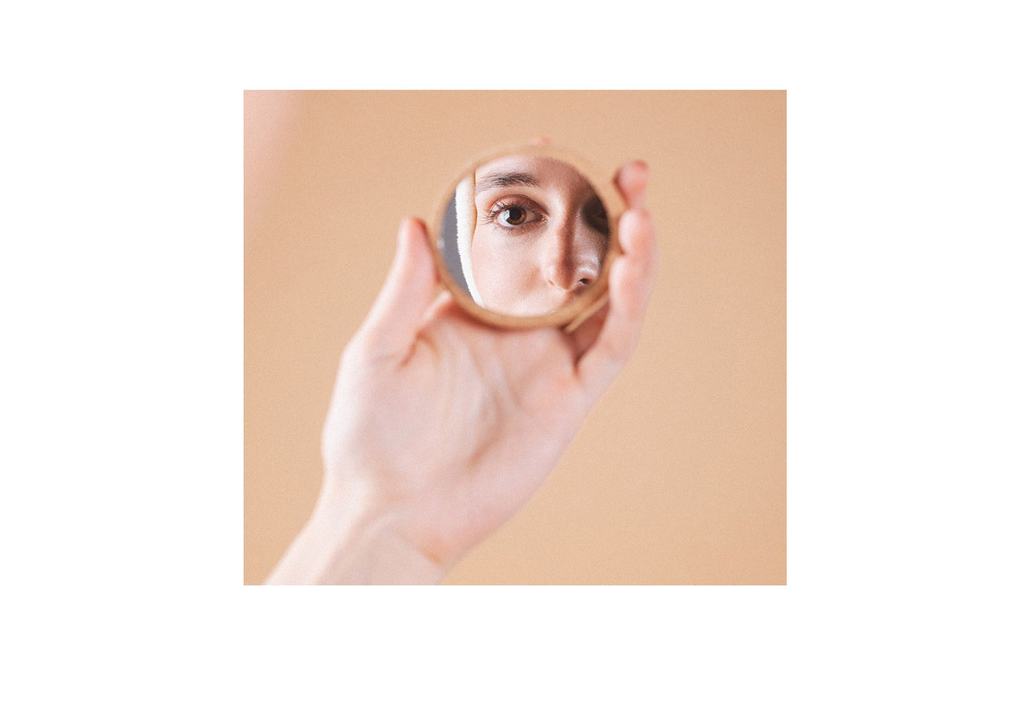Miroir en liège personnalisé