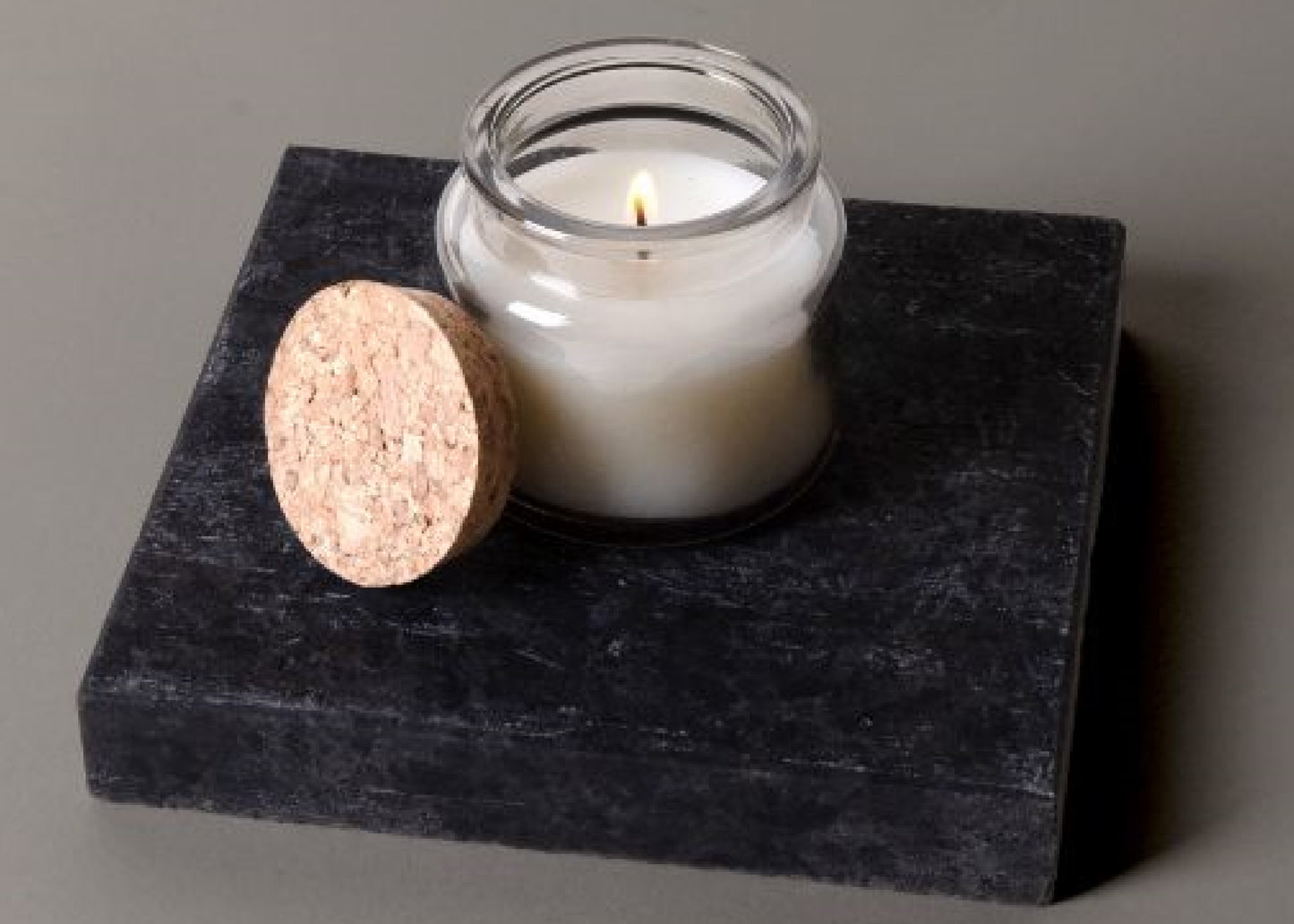 Bougie en verre 60 gr personnalisé