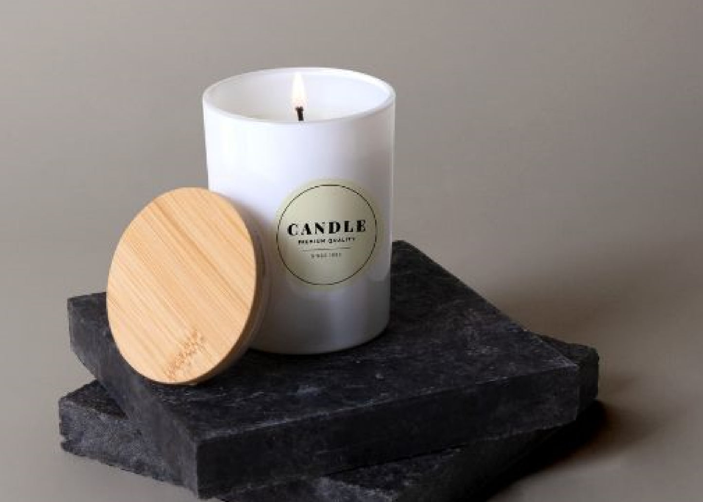 Bougie en verre 110 gr personnalisé