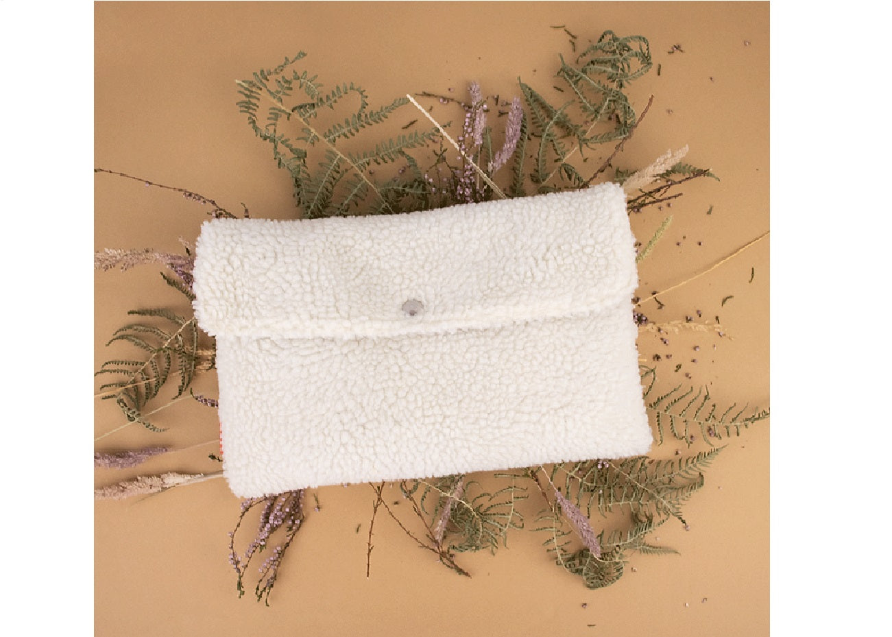 Pochette en sherpa personnalisée