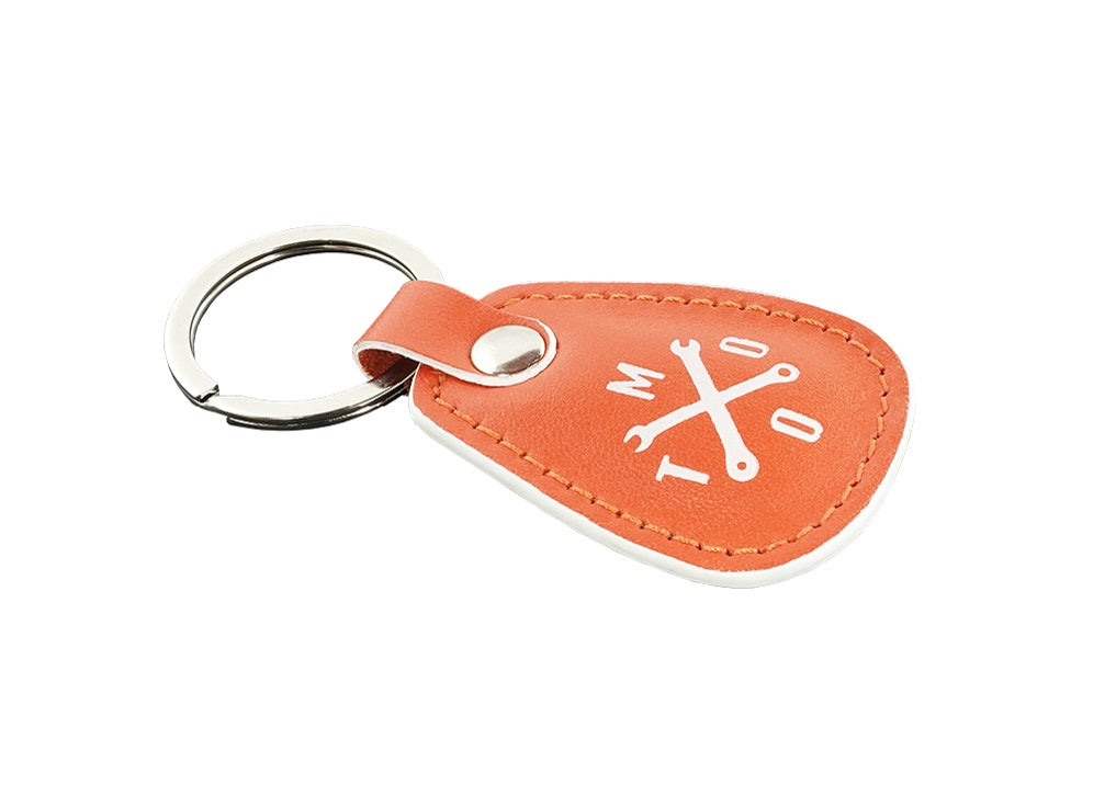 Porte clé en cuir épais personnalisé