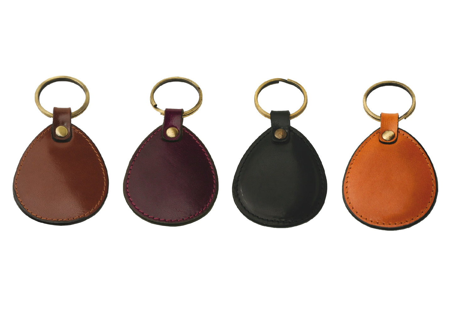 Porte clés en cuir personnalisé