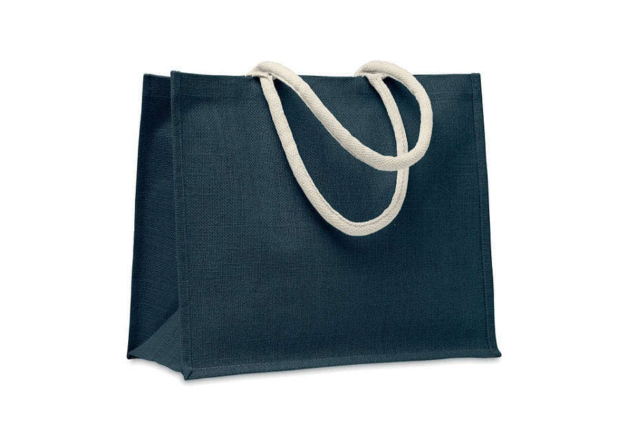 Sac de plage en jute pelliculé