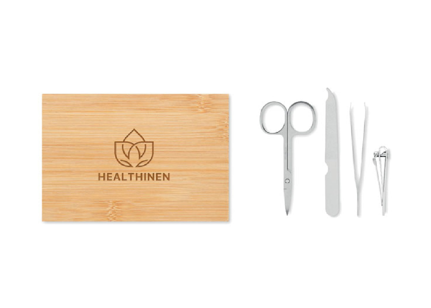 Set manucure en bois personnalisé