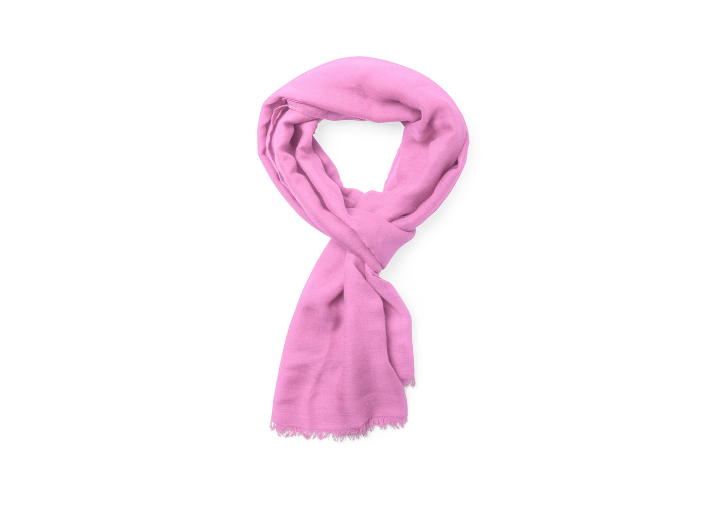 Echarpe en viscose rose