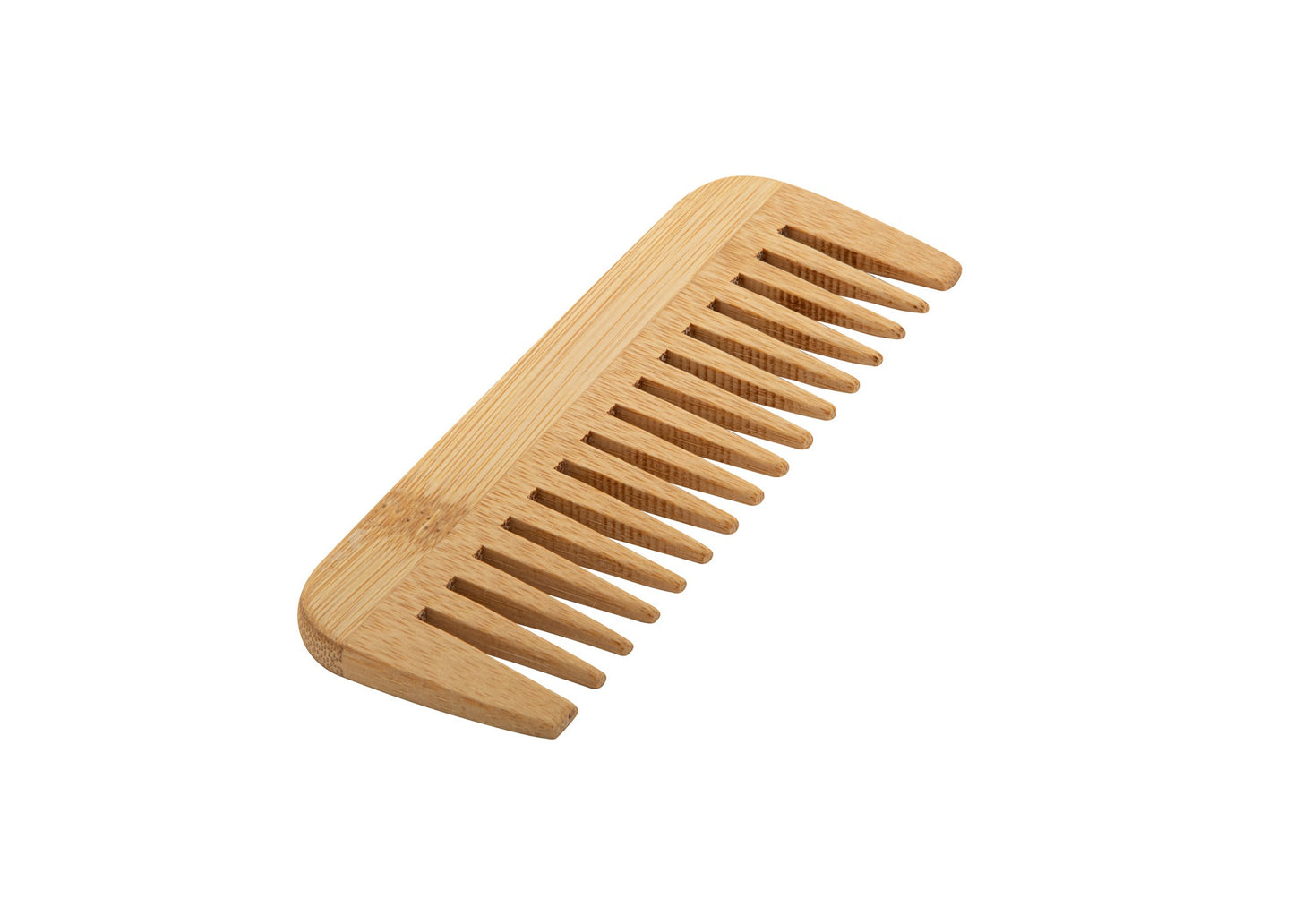 Peigne à cheveux en bambou personnalisé