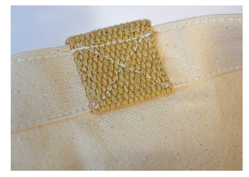Sac plage en toile jute personnalisé