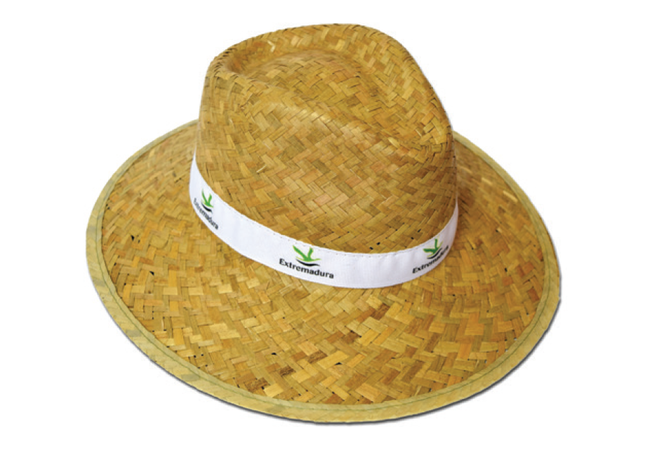 Chapeau personnalisé paillé