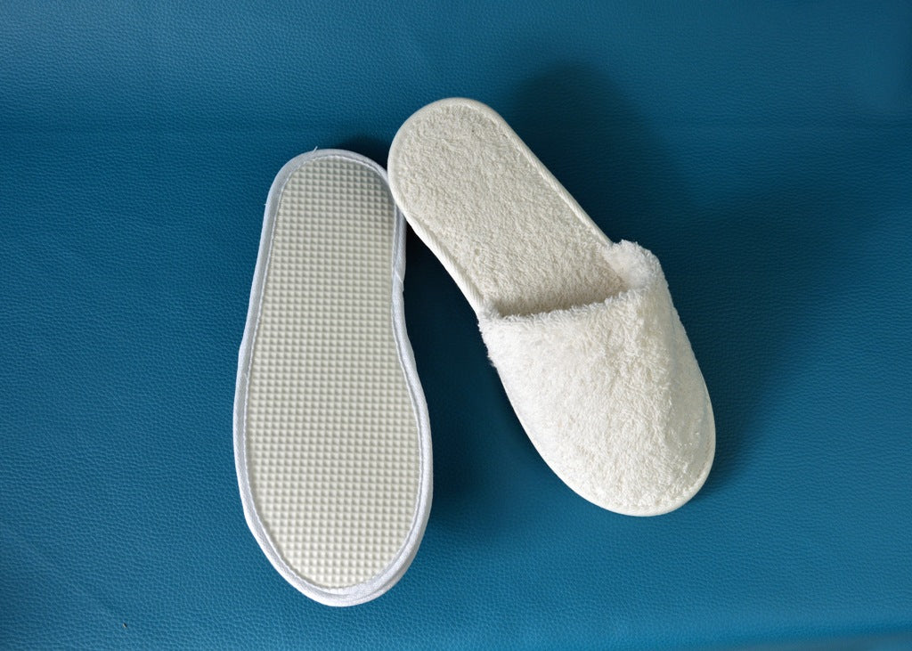 Chaussons supérieur en terry coton personnalisée