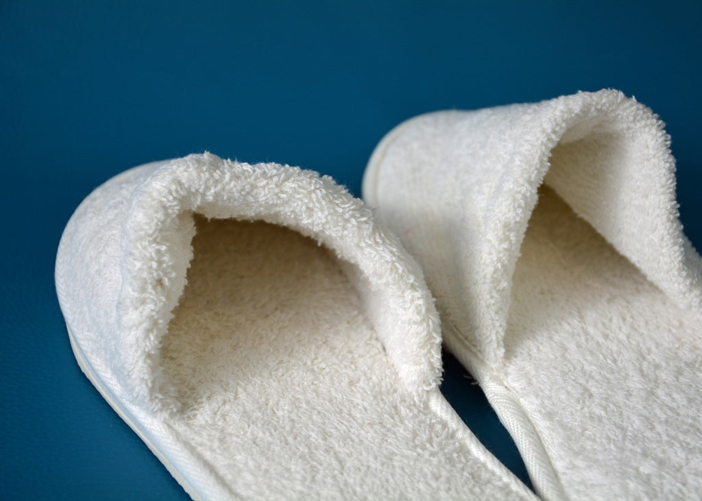 Chaussons supérieur en terry coton personnalisée