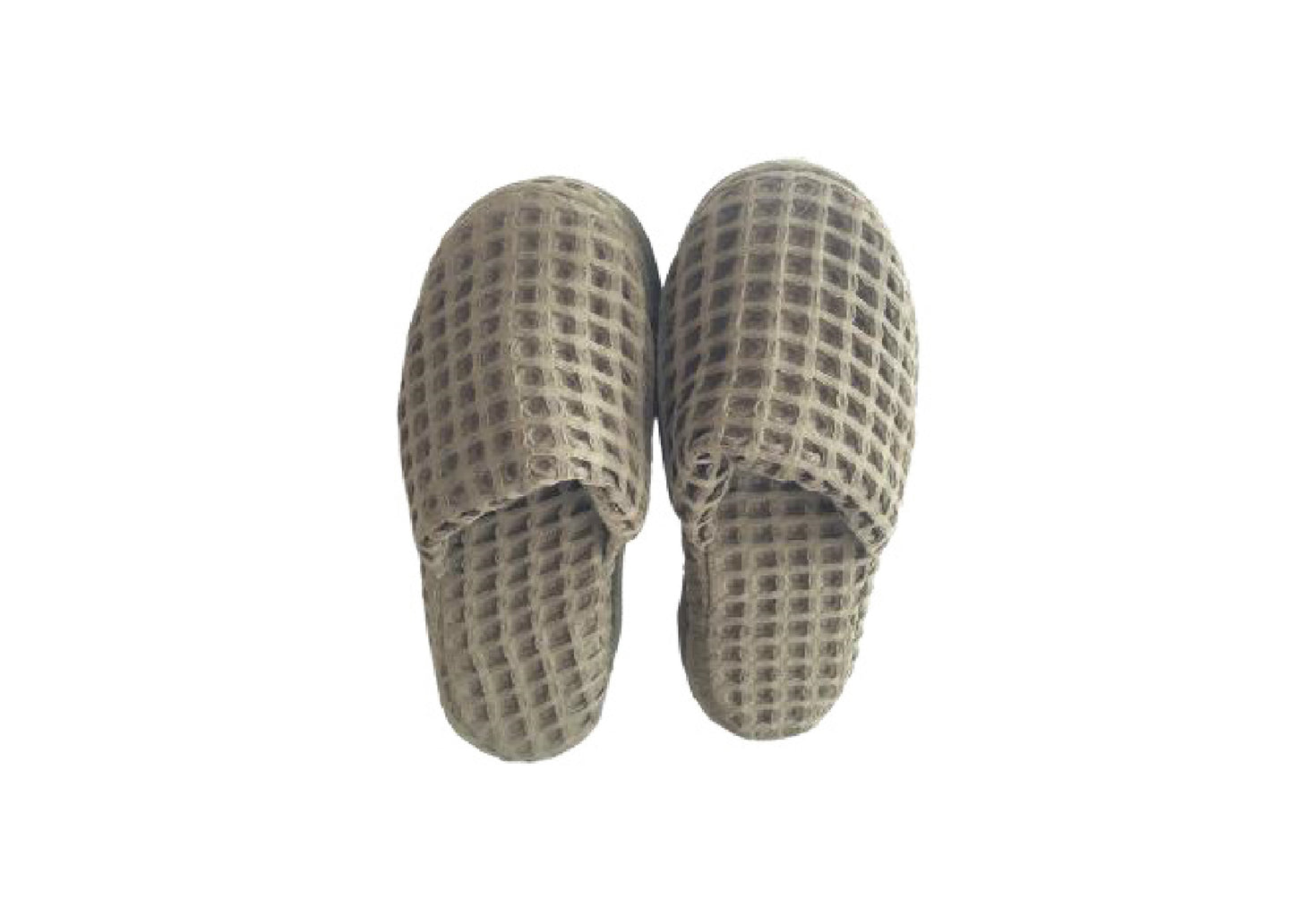 Chaussons luxe waffle personnalisée