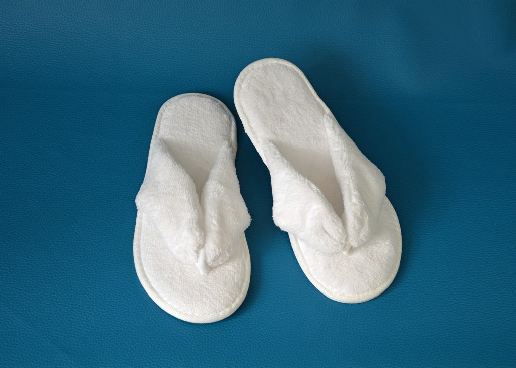 Chaussons supérieur en velours tongs personnalisée
