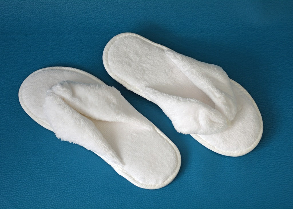 Chaussons supérieur en velours tongs personnalisée