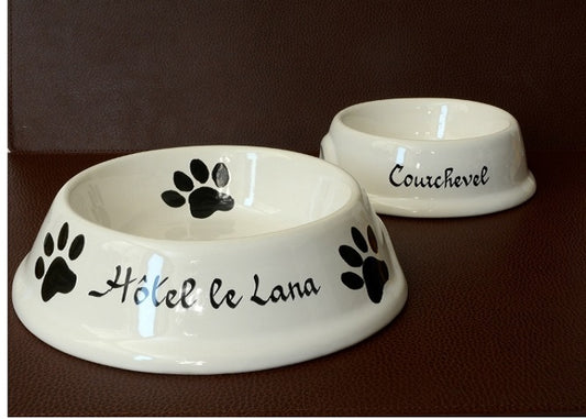 Gamelle pour chien personnalisée Grand modèle