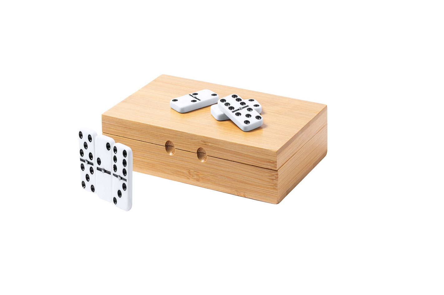 Jeu de domino en bois personnalisé