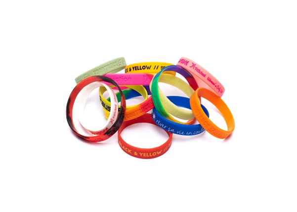 Bracelet silicone personnalisé