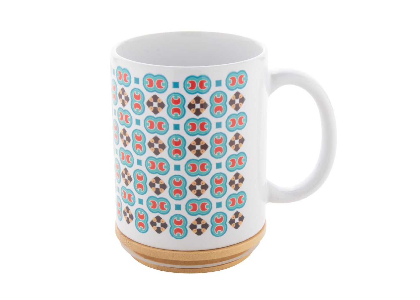 Mug avec couvercle en bois 300ml