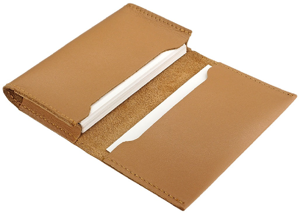Porte carte 2 poches en cuir exclusif personnalisée