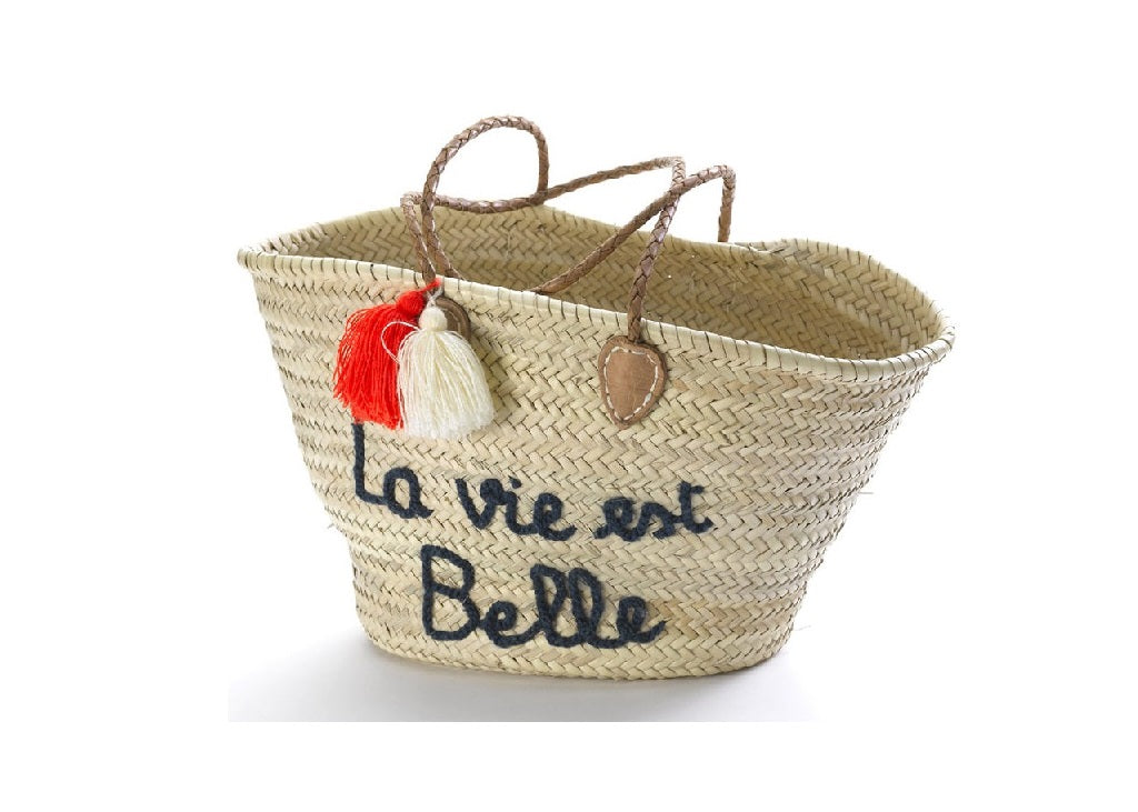 Panier de plage personnalisé