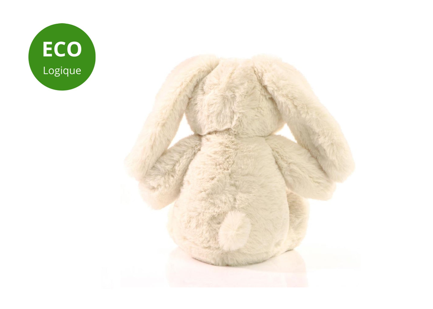 Peluche Lapin 21 cm écologique personnalisée
