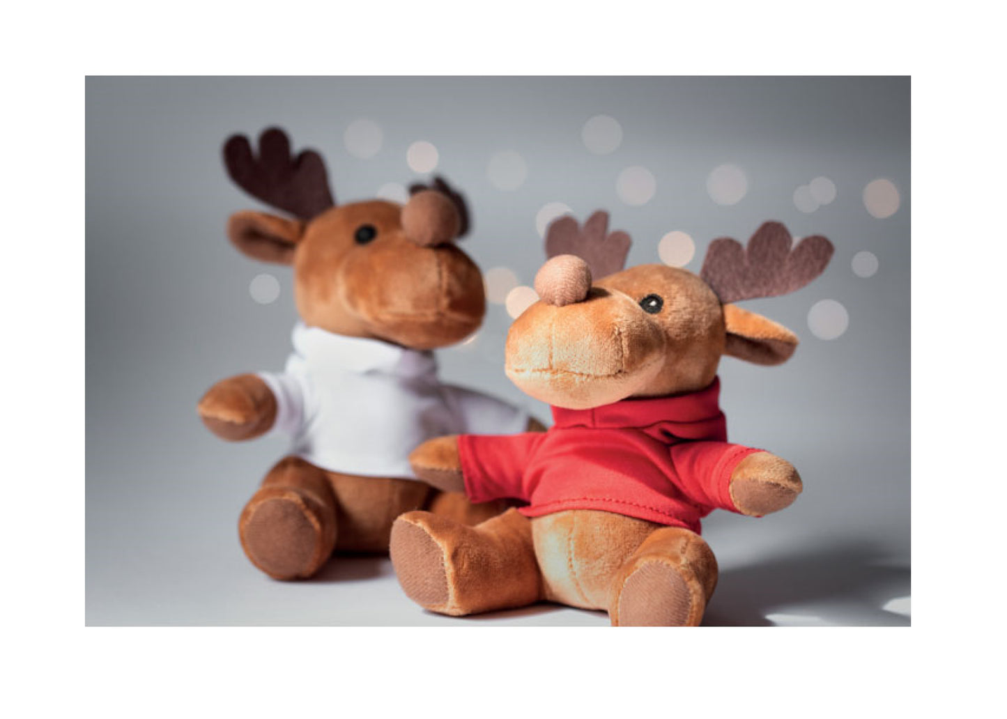 Peluche Renne 12 cm personnalisée