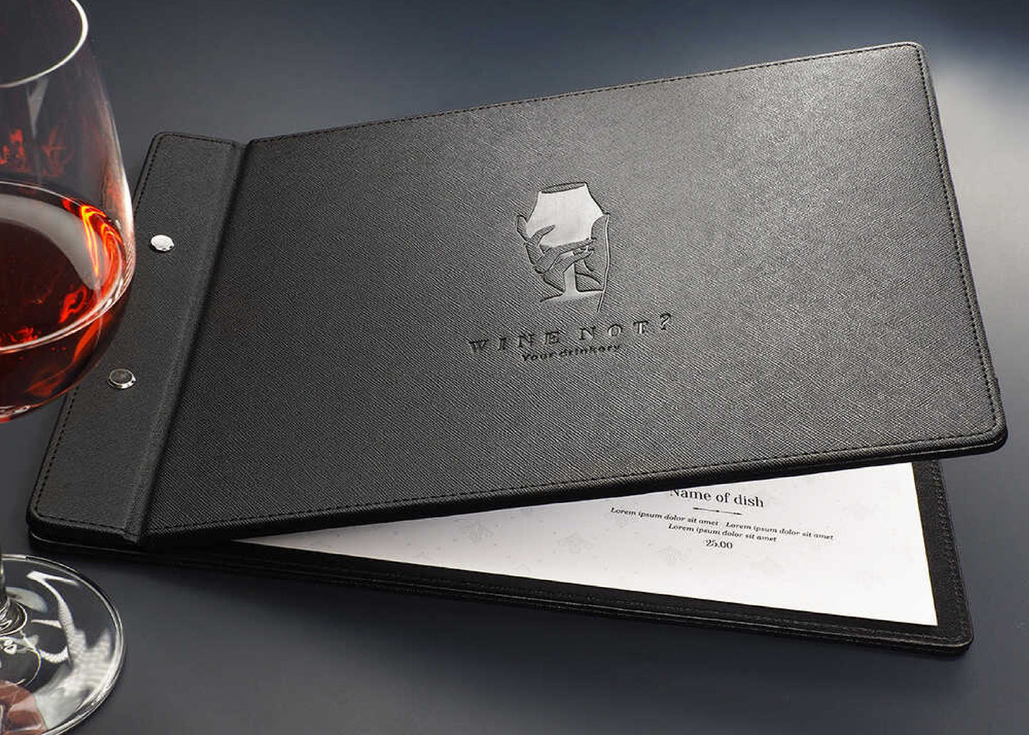 Porte Menu en cuir PL1083094