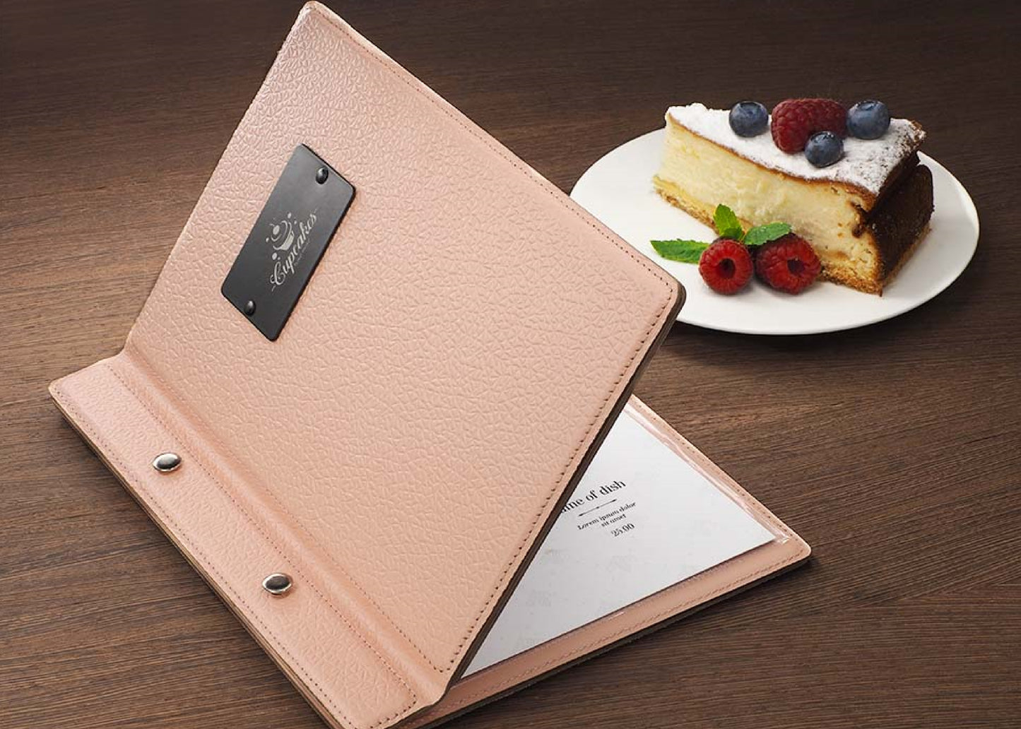 Porte Menu en cuir PL1087281