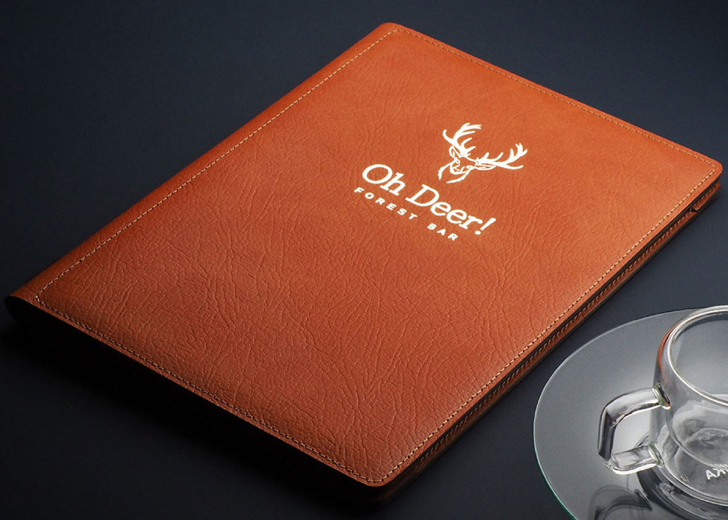 Porte Menu en cuir PL1634318