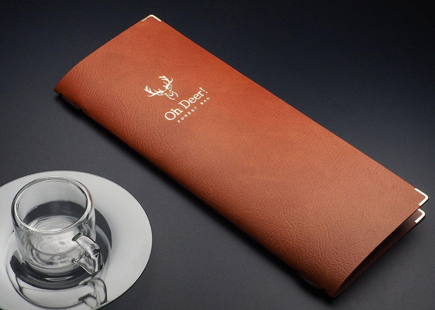 Porte Menu en cuir PL1947318