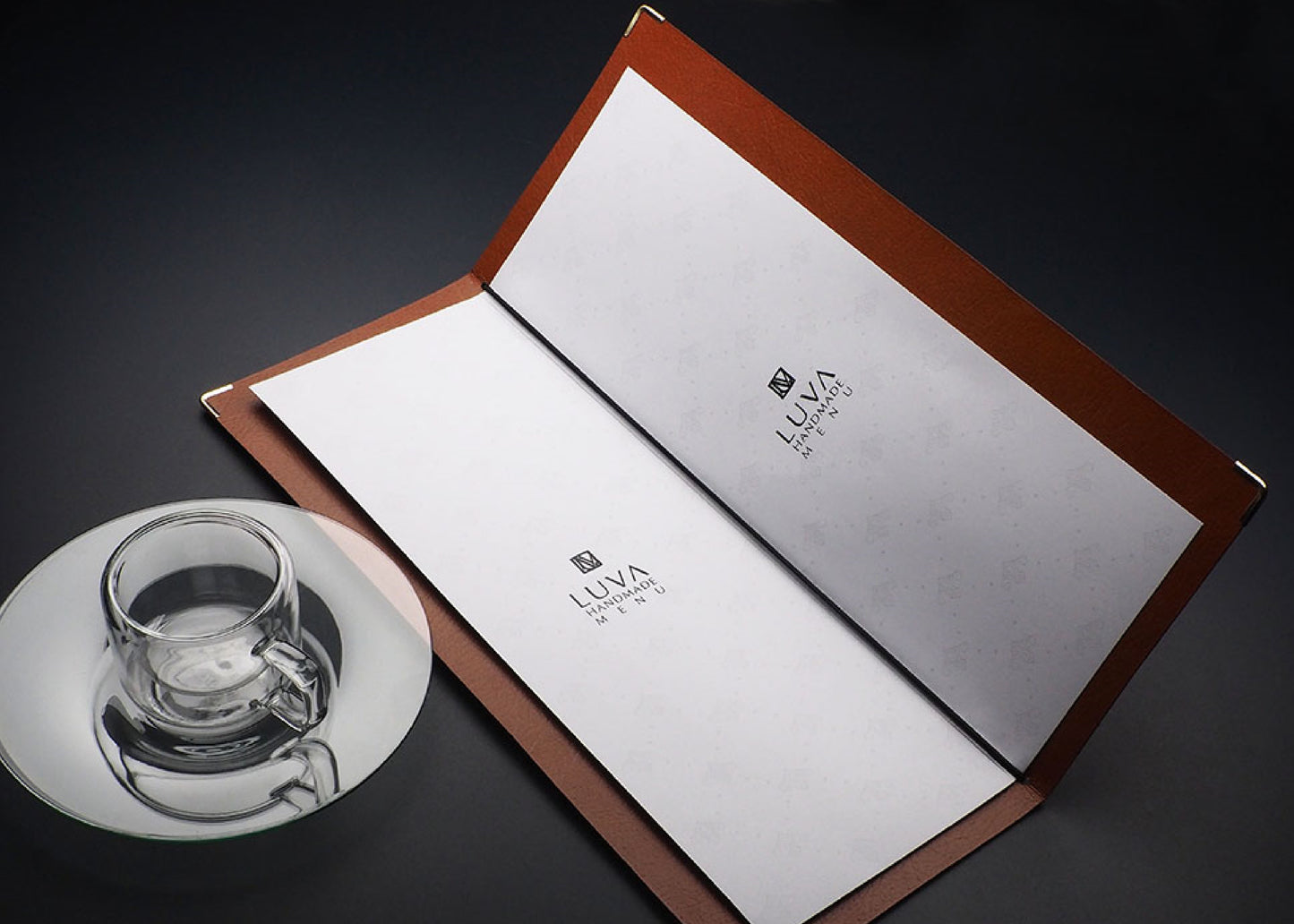 Porte Menu en cuir PL1947318