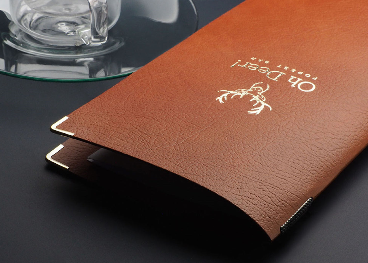 Porte Menu en cuir PL1947318