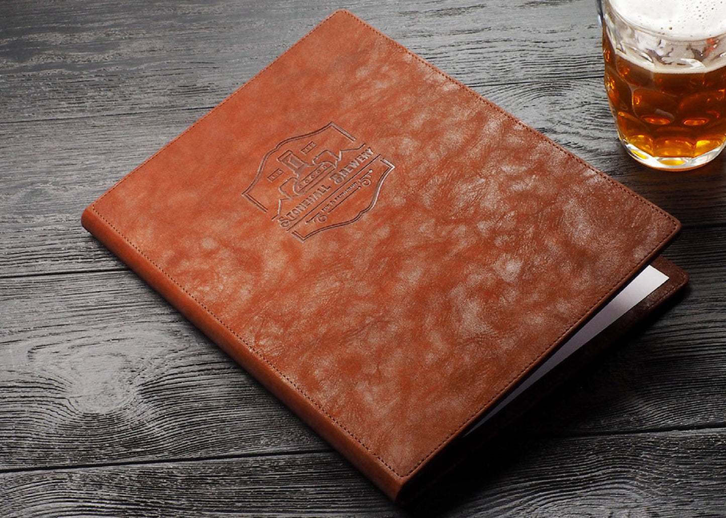Porte Menu en cuir PL1973325