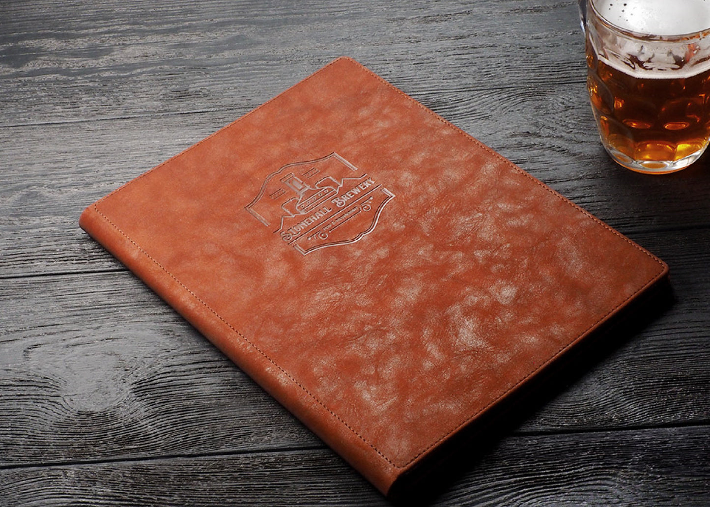Porte Menu en cuir PL1973325
