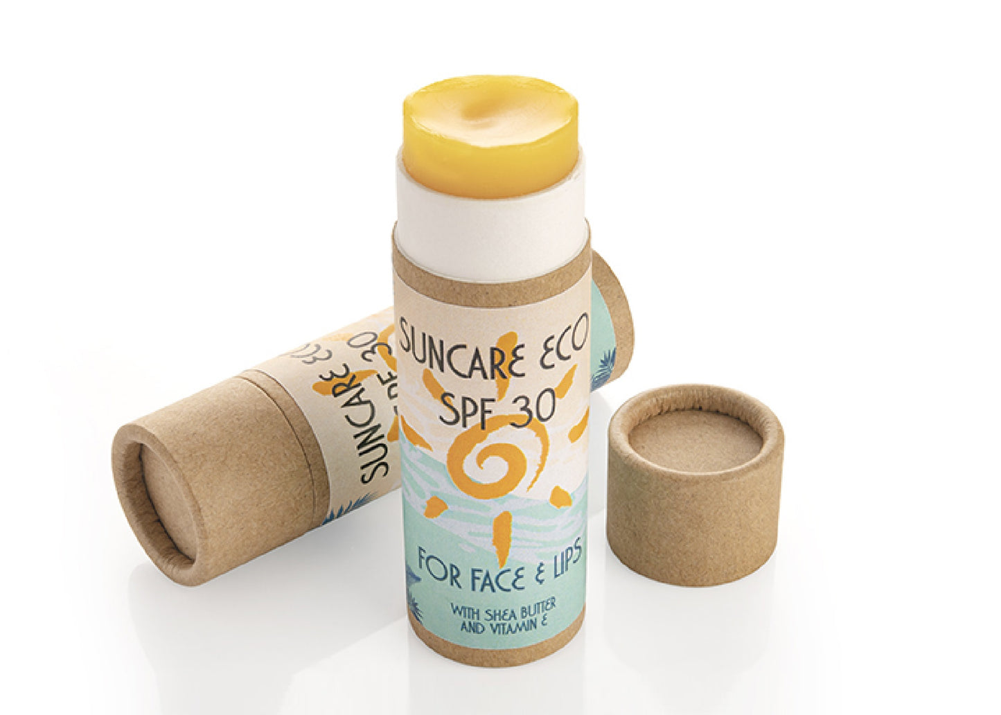 Stick Solaire Lèvres et Visage Personnalisée Ecologique SPF30