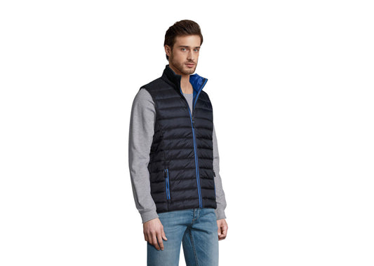 Doudoune sans manche homme personnalisée