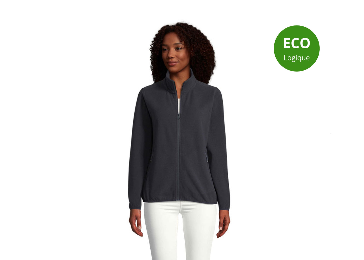 Veste micropolaire femme personnalisée