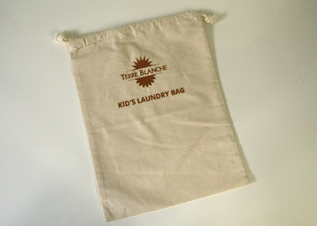 Sac à linge Personnalisé en coton naturel